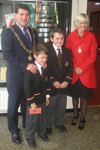 CBC Past Pupil Dara Murphy returned to his old school as Lord Mayor in September.